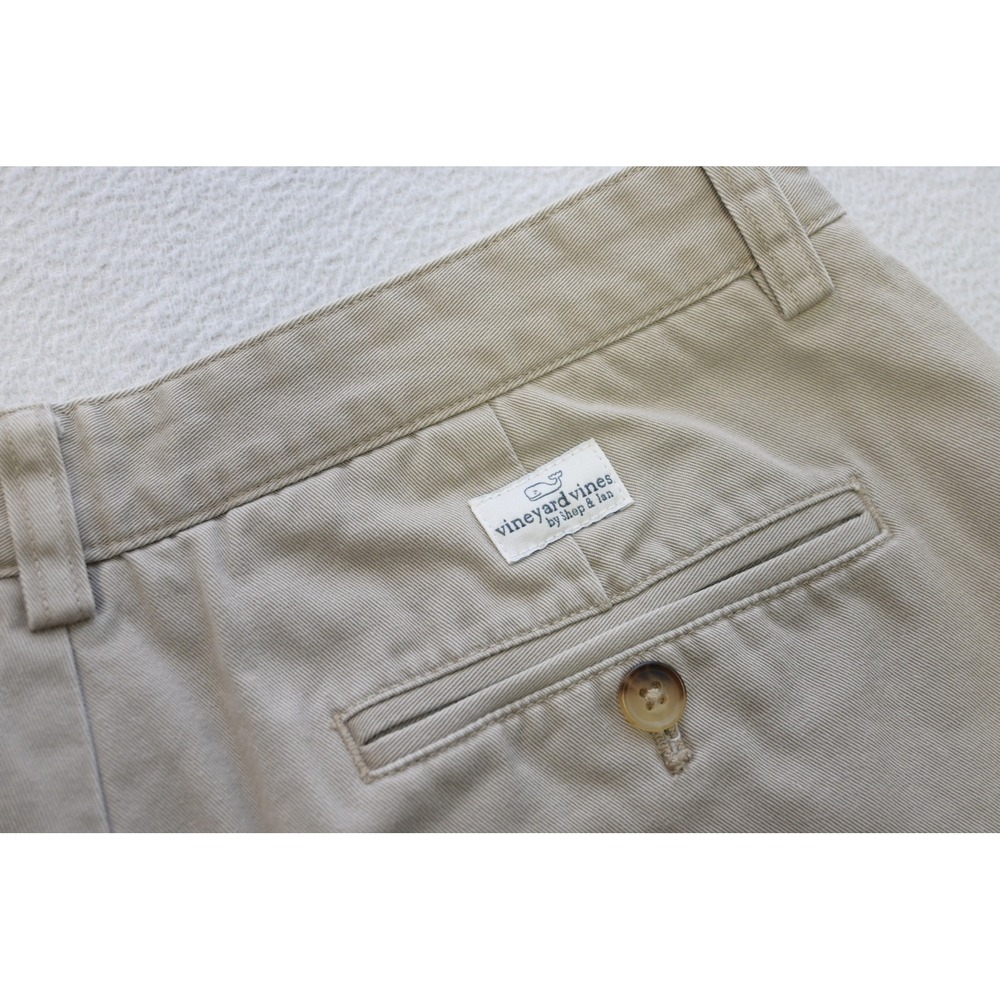 Vineyard Vines Club Pant Mens 32x30 Khaki Tan Straight Leg Chinos Excellent